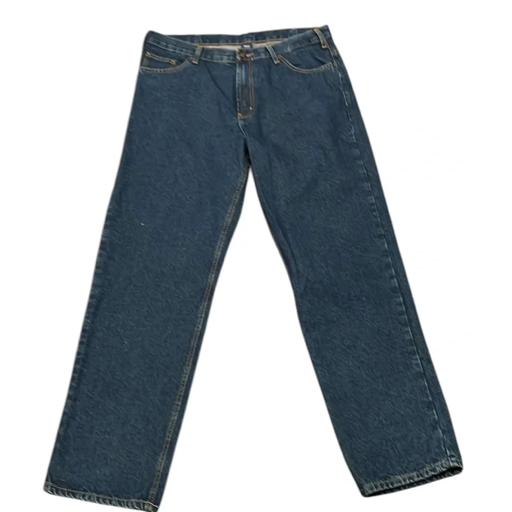 Cogimex Full‎ Blue Original Jeans Relaxed Fit Straight Leg Jeans 36x32